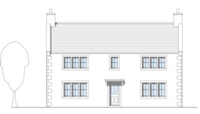 North East Elevation Drawing