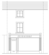 Existing elevation drawing