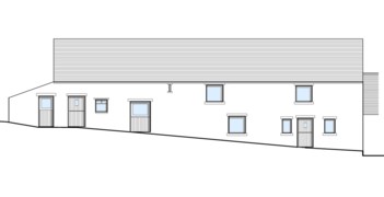 Proposed elevation drawing